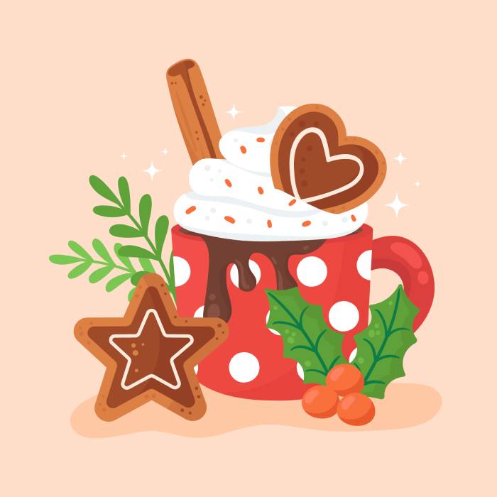 Christmas gift ideas for girlfriends_Cute Mug with Hot Chocolate