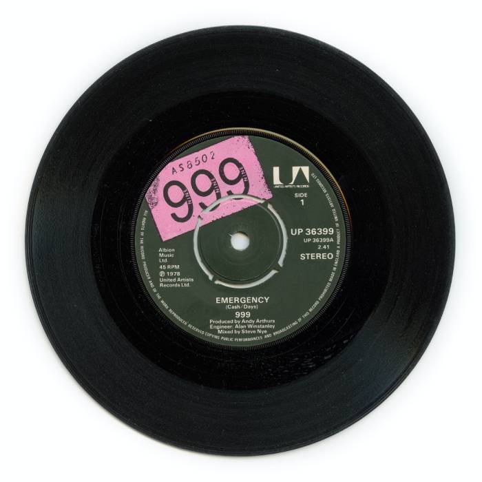 Happy 65th Birthday Vinyl Record Sign