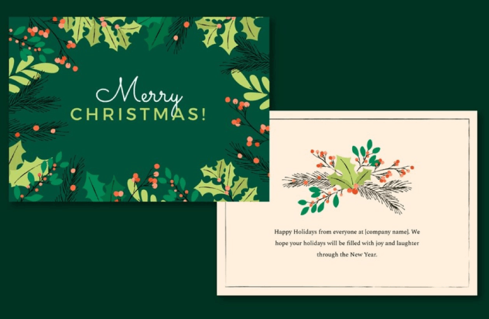 Right Choice for Christmas Card Messages for Business