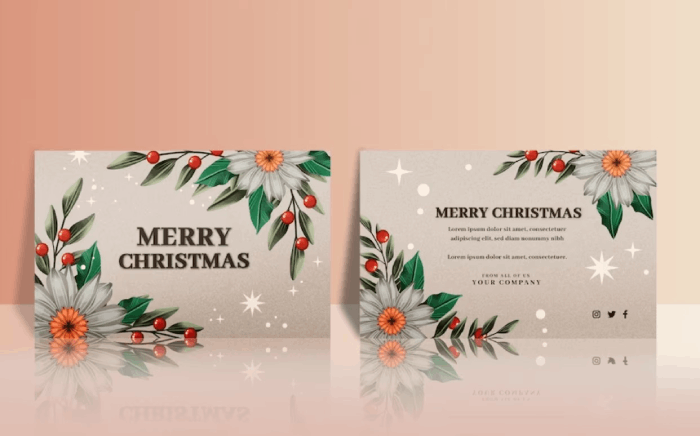 Business Christmas Card Messages for Boss