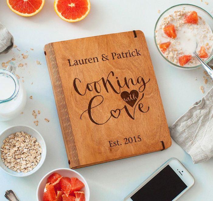 Personalised Recipe Book for Couples
