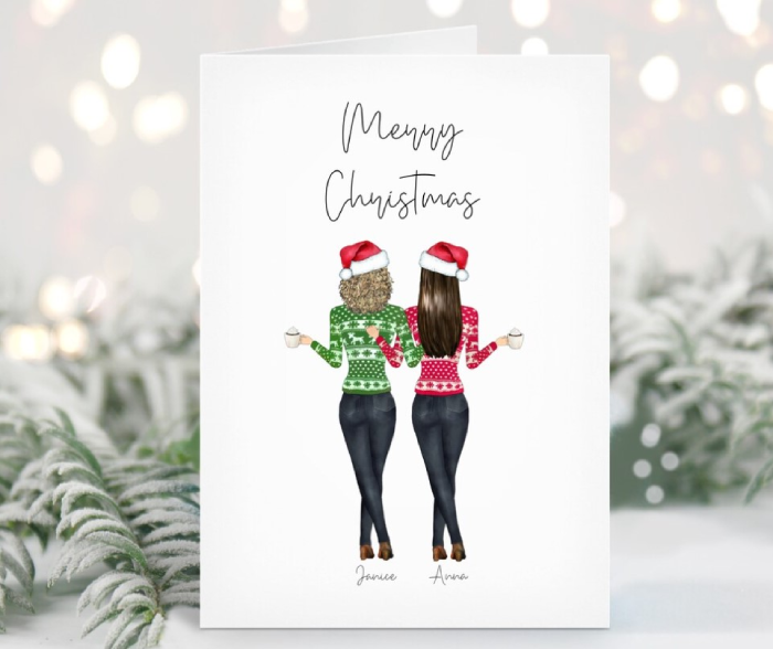 Christmas Cards Ideas for Best Friend