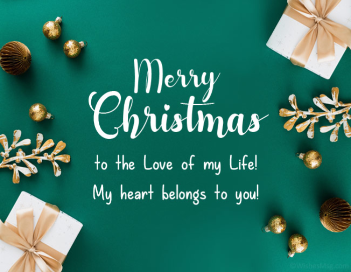 Christmas Card Messages for Your Partner If It's the First Christmas